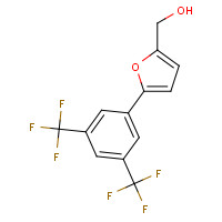 424803-19-0 [5-[3,5-bis(trifluoromethyl)phenyl]furan-2-yl]methanol chemical structure