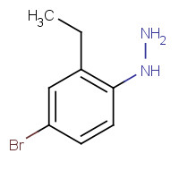 299167-06-9 (4-bromo-2-ethylphenyl)hydrazine chemical structure