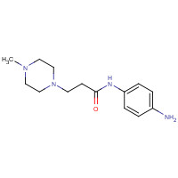 851651-85-9 N-(4-aminophenyl)-3-(4-methylpiperazin-1-yl)propanamide chemical structure