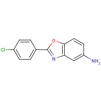 54995-51-6 2-(4-chlorophenyl)-1,3-benzoxazol-5-amine chemical structure
