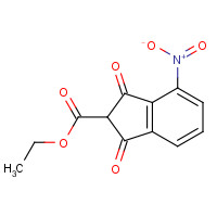 39199-63-8 ethyl 4-nitro-1,3-dioxoindene-2-carboxylate chemical structure
