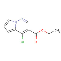 1400688-74-5 ethyl 4-chloropyrrolo[1,2-b]pyridazine-3-carboxylate chemical structure
