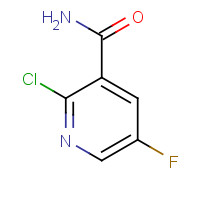 75302-64-6 2-chloro-5-fluoropyridine-3-carboxamide chemical structure