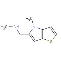 335031-33-9 N-methyl-1-(4-methylthieno[3,2-b]pyrrol-5-yl)methanamine chemical structure