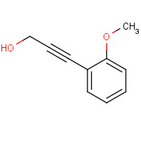 154884-62-5 3-(2-methoxyphenyl)prop-2-yn-1-ol chemical structure