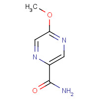 19222-85-6 5-methoxypyrazine-2-carboxamide chemical structure