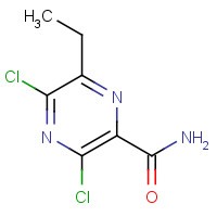 313340-08-8 3,5-dichloro-6-ethylpyrazine-2-carboxamide chemical structure