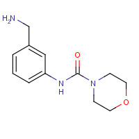 1152594-15-4 N-[3-(aminomethyl)phenyl]morpholine-4-carboxamide chemical structure