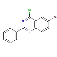 412923-42-3 6-bromo-4-chloro-2-phenylquinazoline chemical structure