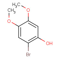 129103-69-1 2-bromo-4,5-dimethoxyphenol chemical structure