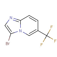 1146615-86-2 3-bromo-6-(trifluoromethyl)imidazo[1,2-a]pyridine chemical structure