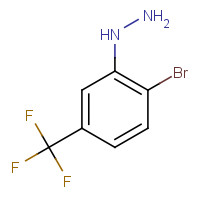 739361-61-6 [2-bromo-5-(trifluoromethyl)phenyl]hydrazine chemical structure