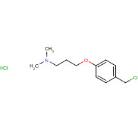 769123-68-4 3-[4-(chloromethyl)phenoxy]-N,N-dimethylpropan-1-amine;hydrochloride chemical structure