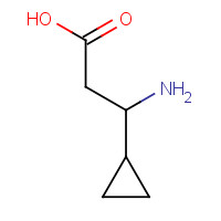 331633-72-8 3-amino-3-cyclopropylpropanoic acid chemical structure