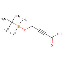102245-65-8 4-[tert-butyl(dimethyl)silyl]oxybut-2-ynoic acid chemical structure