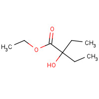 5582-86-5 ethyl 2-ethyl-2-hydroxybutanoate chemical structure