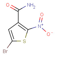 1093878-20-6 5-bromo-2-nitrothiophene-3-carboxamide chemical structure