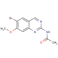 1191932-23-6 N-(6-bromo-7-methoxyquinazolin-2-yl)acetamide chemical structure