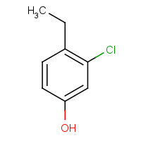 1243290-06-3 3-chloro-4-ethylphenol chemical structure