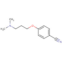 146440-15-5 4-[3-(dimethylamino)propoxy]benzonitrile chemical structure