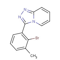 1319196-83-2 3-(2-bromo-3-methylphenyl)-[1,2,4]triazolo[4,3-a]pyridine chemical structure