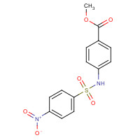 349398-11-4 methyl 4-[(4-nitrophenyl)sulfonylamino]benzoate chemical structure