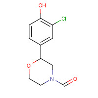912544-46-8 2-(3-chloro-4-hydroxyphenyl)morpholine-4-carbaldehyde chemical structure