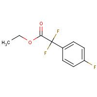 175543-23-4 ethyl 2,2-difluoro-2-(4-fluorophenyl)acetate chemical structure