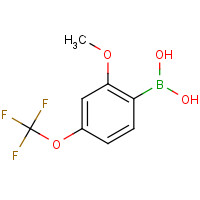 355836-10-1 [2-methoxy-4-(trifluoromethoxy)phenyl]boronic acid chemical structure