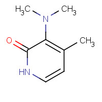 33252-47-0 3-(dimethylamino)-4-methyl-1H-pyridin-2-one chemical structure