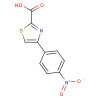 4415-05-8 4-(4-nitrophenyl)-1,3-thiazole-2-carboxylic acid chemical structure