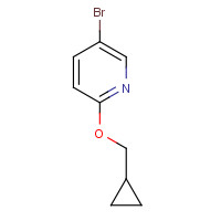 494772-02-0 5-bromo-2-(cyclopropylmethoxy)pyridine chemical structure
