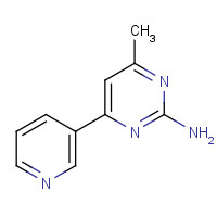 90916-52-2 4-methyl-6-pyridin-3-ylpyrimidin-2-amine chemical structure