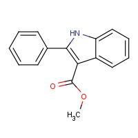 36779-17-6 methyl 2-phenyl-1H-indole-3-carboxylate chemical structure