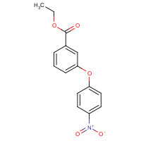 284462-55-1 ethyl 3-(4-nitrophenoxy)benzoate chemical structure