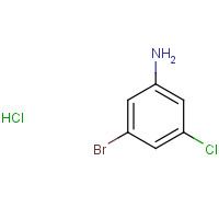 1426806-77-0 3-bromo-5-chloroaniline;hydrochloride chemical structure