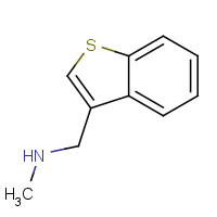 78628-61-2 1-(1-benzothiophen-3-yl)-N-methylmethanamine chemical structure