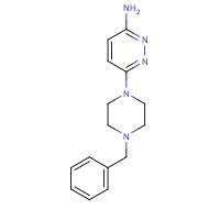 1095708-25-0 6-(4-benzylpiperazin-1-yl)pyridazin-3-amine chemical structure