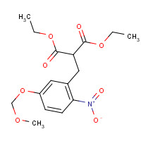 664364-56-1 diethyl 2-[[5-(methoxymethoxy)-2-nitrophenyl]methyl]propanedioate chemical structure