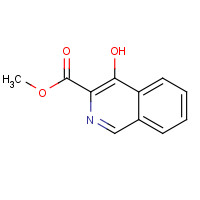 1108146-90-2 methyl 4-hydroxyisoquinoline-3-carboxylate chemical structure