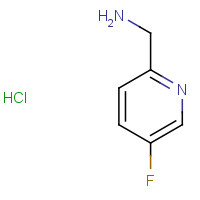 1228788-32-6 (5-fluoropyridin-2-yl)methanamine;hydrochloride chemical structure