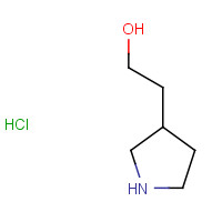664364-46-9 2-pyrrolidin-3-ylethanol;hydrochloride chemical structure