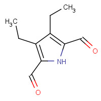 130274-66-7 3,4-diethyl-1H-pyrrole-2,5-dicarbaldehyde chemical structure