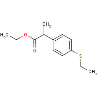 1391982-22-1 ethyl 2-(4-ethylsulfanylphenyl)propanoate chemical structure