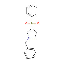 101767-83-3 3-(benzenesulfonyl)-1-benzylpyrrolidine chemical structure