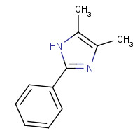 13682-20-7 4,5-dimethyl-2-phenyl-1H-imidazole chemical structure