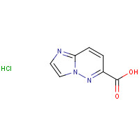 316352-05-3 imidazo[1,2-b]pyridazine-6-carboxylic acid;hydrochloride chemical structure