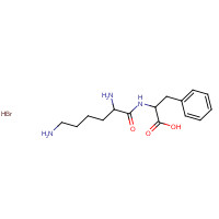 28234-31-3 2-(2,6-diaminohexanoylamino)-3-phenylpropanoic acid;hydrobromide chemical structure