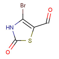 99777-64-7 4-bromo-2-oxo-3H-1,3-thiazole-5-carbaldehyde chemical structure