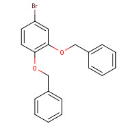 16047-57-7 4-bromo-1,2-bis(phenylmethoxy)benzene chemical structure